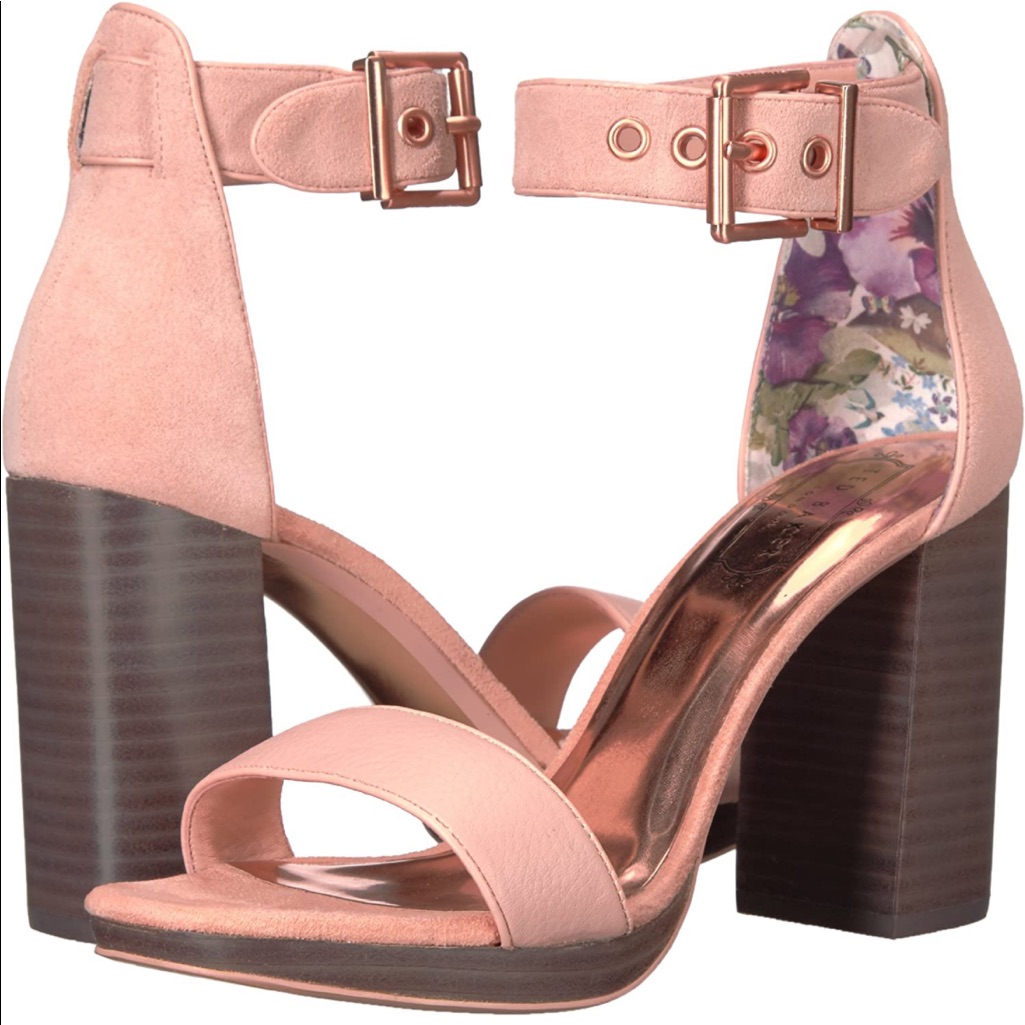 Ted Baker Women's Lorno Lthr Af Lt Pink Sandal